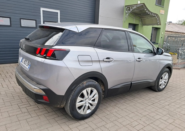 Peugeot 3008 cena 64900 przebieg: 177000, rok produkcji 2018 z Lublin małe 277